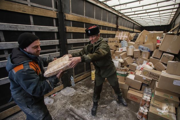 Гуманитарная помощь для жителей Донбасса