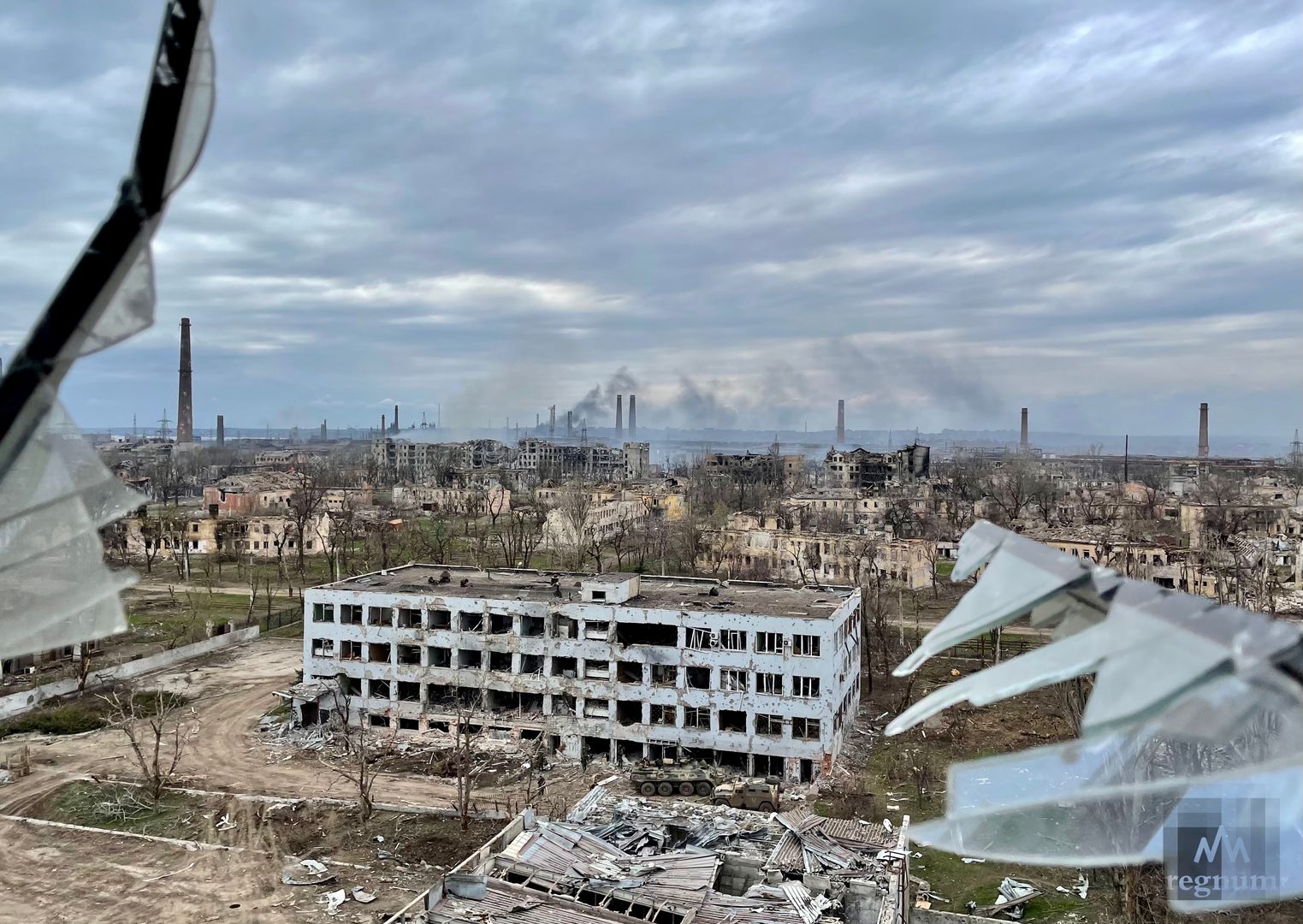 ВСУ ракетами Storm Shadow бомбят район «Азовстали» в Мариуполе