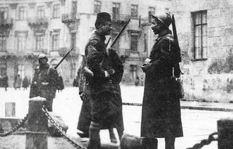 Французские солдаты в Одессе, 1919 г.