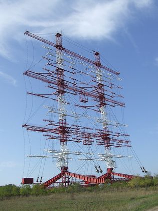 Радиоцентр Маяк, коротковолновая поворотная антенна А30-31. Приднестровье