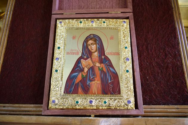 Калужскую икону Божией Матери передадут храму в Мариуполе