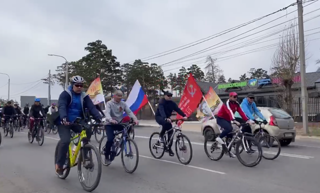 Велопробег «Звезда Победы» в Улан-Удэ