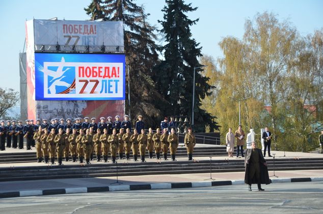 Митинг-реквием в Ульяновске в память о солдатах, павших в боях.