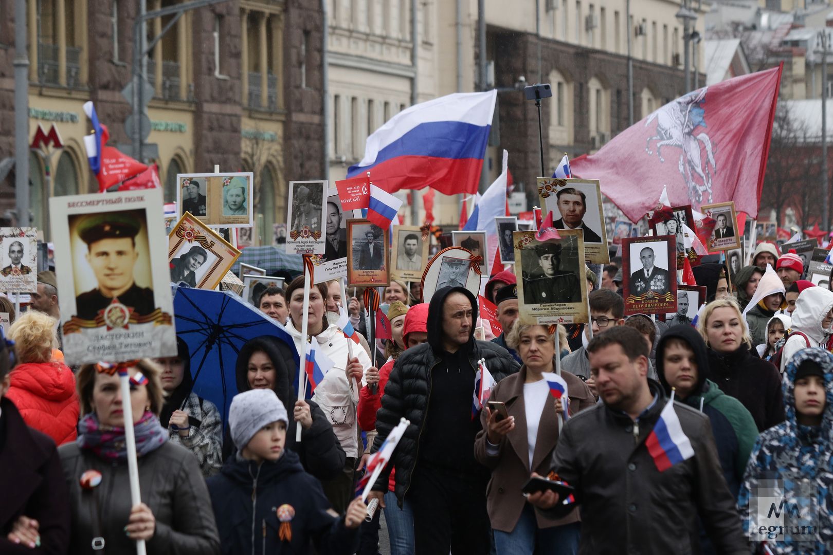 Бессмертный полк в москве