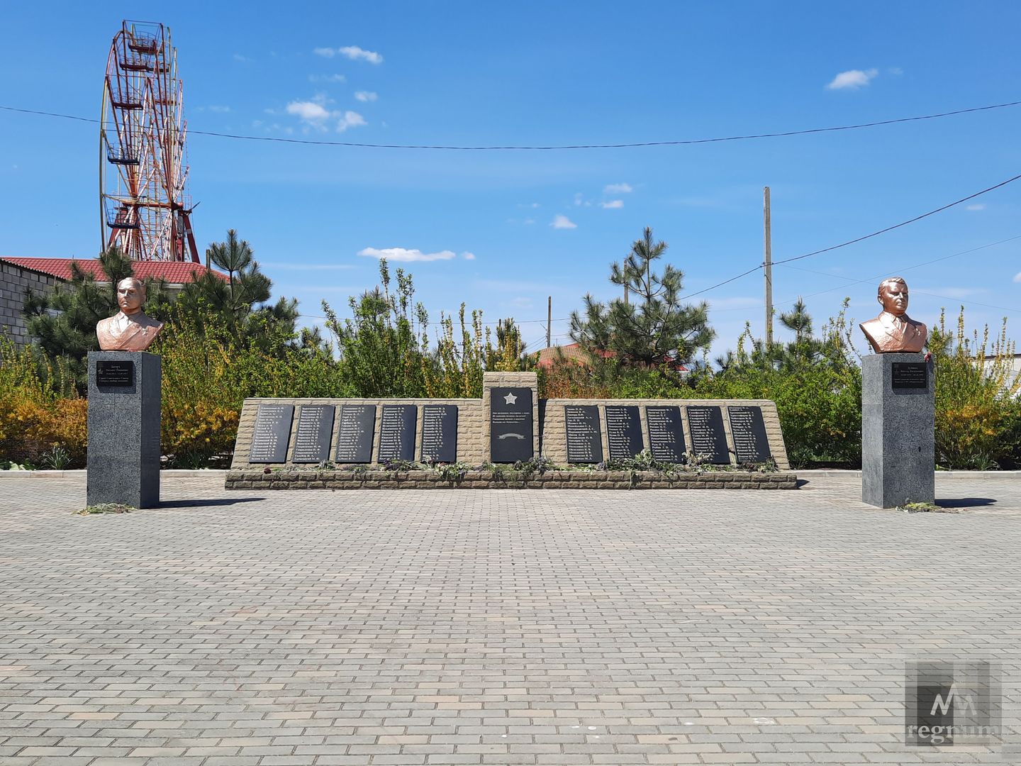 «Аллея славы» в память об односельчанах, погибших в годы Великой Отечественной войны