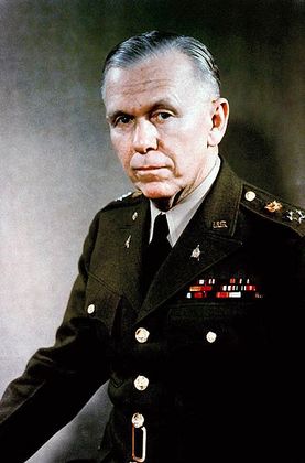Генерал армии США Джордж К. Маршалл