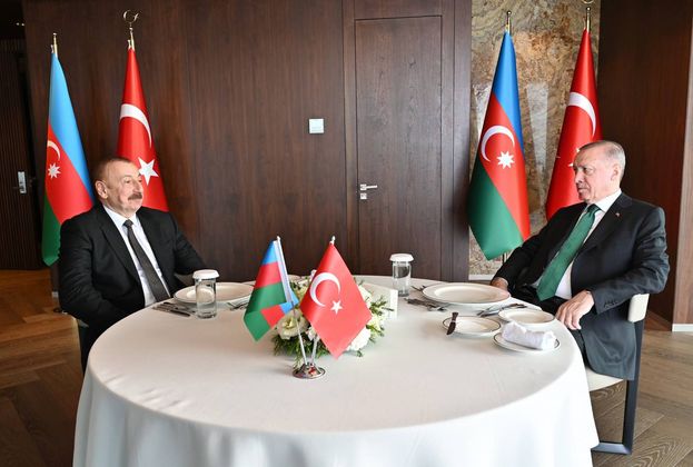 Встреча Реджепа Тайипа Эрдогана и Ильхама Алиева в Ризе