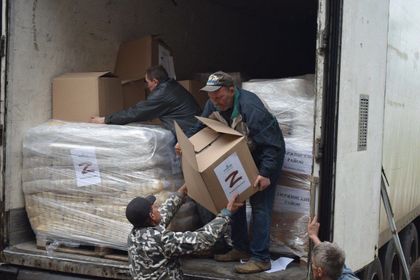 Калужане отправили жителям Донбасса 18 тонн гуманитарной помощи