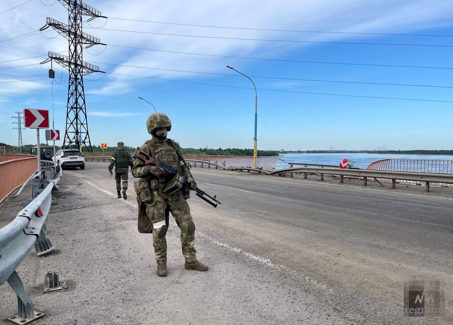 Каховская ГЭС теперь находится под контролем и охраной российских военных