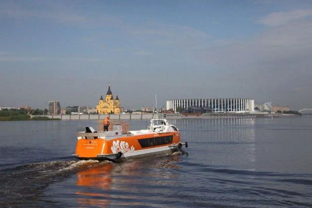 Запуск нового речного маршрута из Нижнего Новгорода. Фото: пресс-служба приволжского полпреда