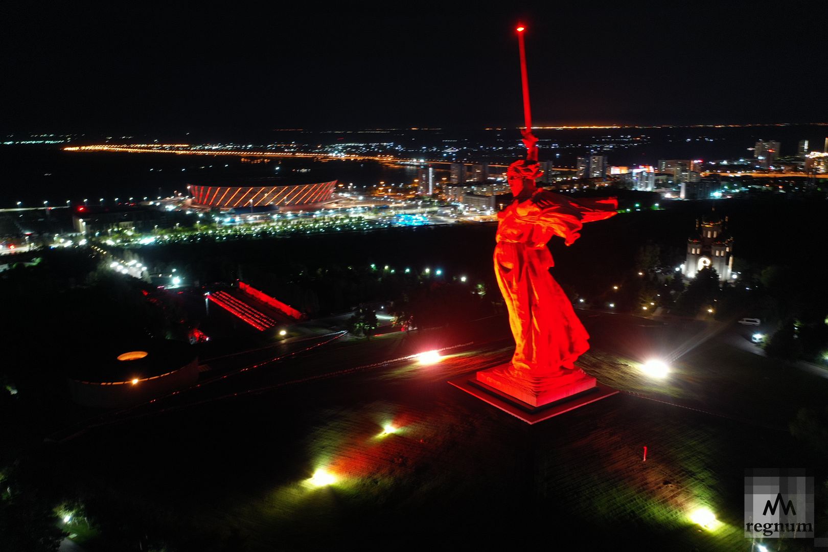 Родина мать в волгограде фото сегодня