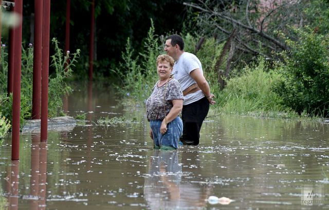 Наводнение в Крыму. Село «Доброе» Симферопольский район