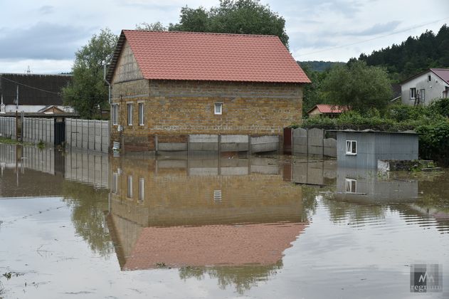 Наводнение в Крыму. Село Андрусово, Симферопольский район