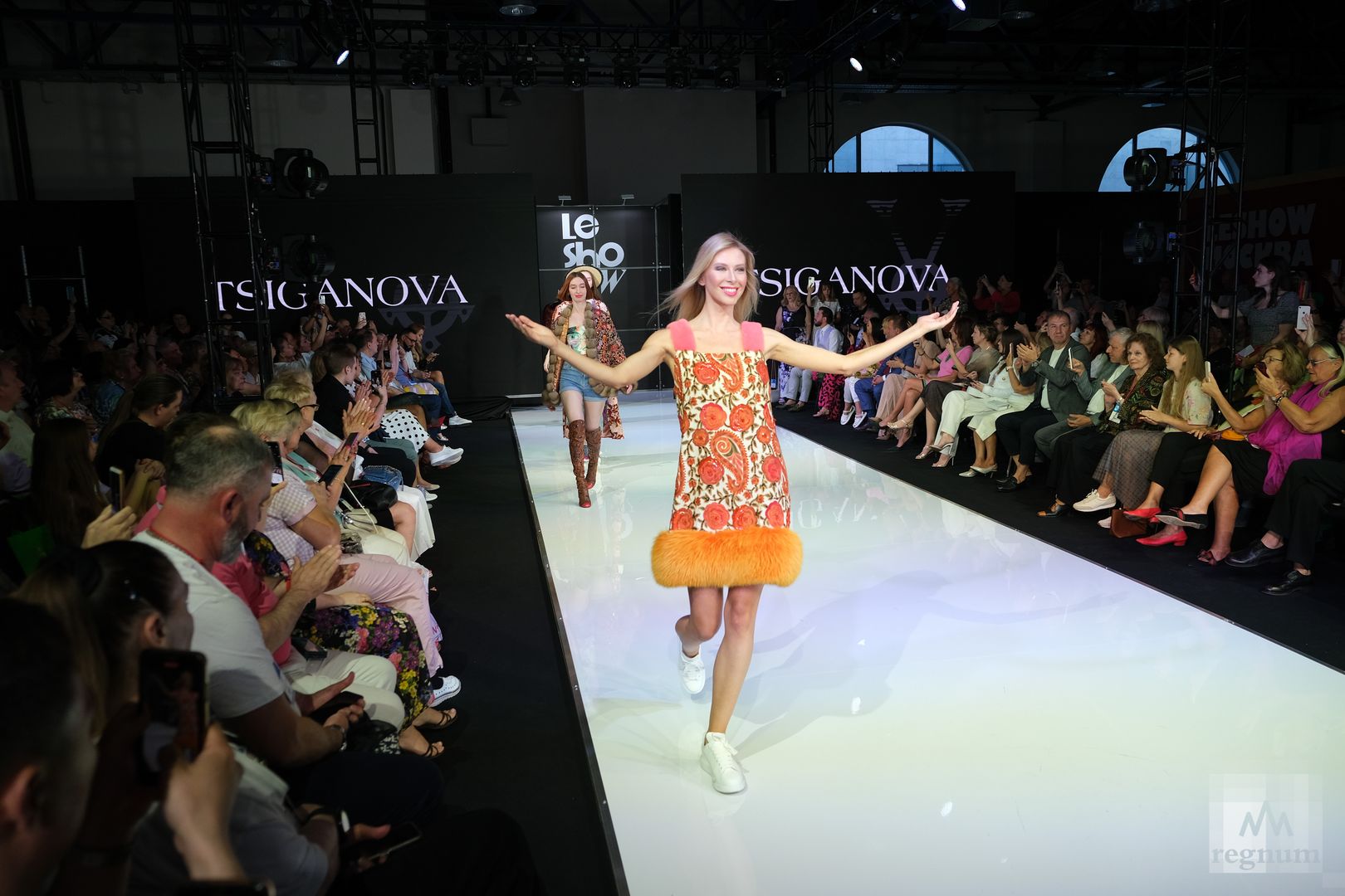 Показ бренда Tsiganova на 25-й Международной выставке зимней моды LeShow