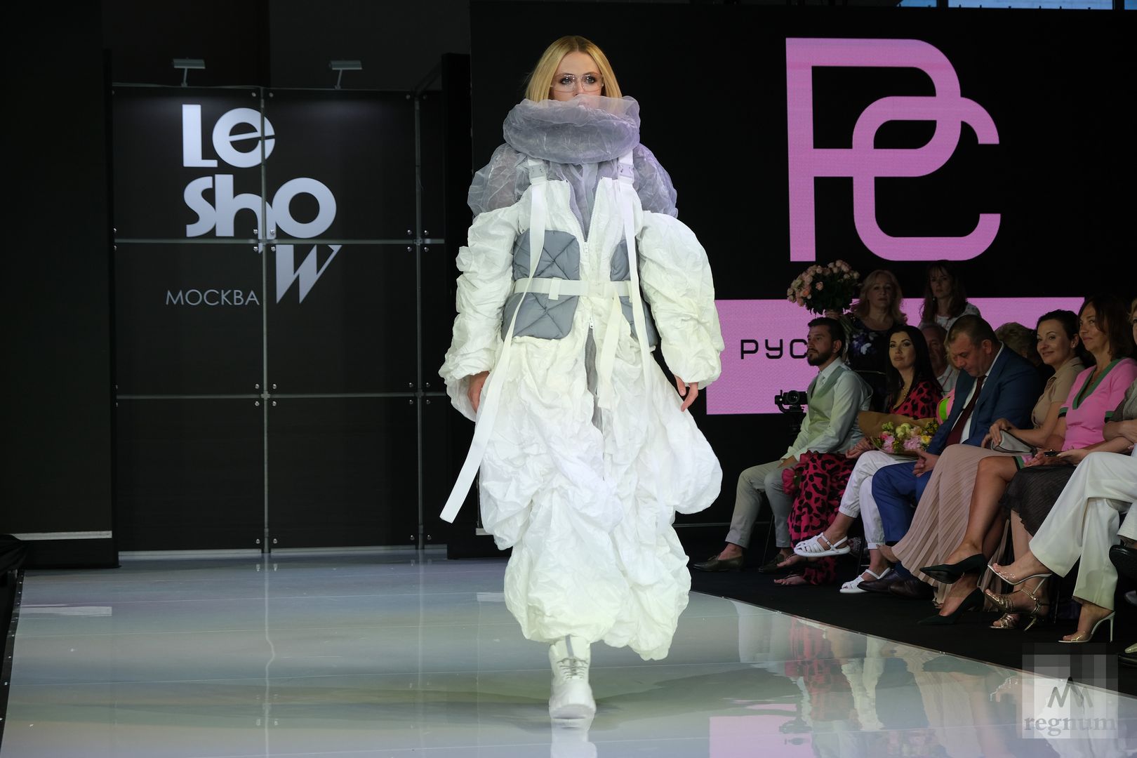 Показ мод на 25-й Международной выставке зимней моды LeShow