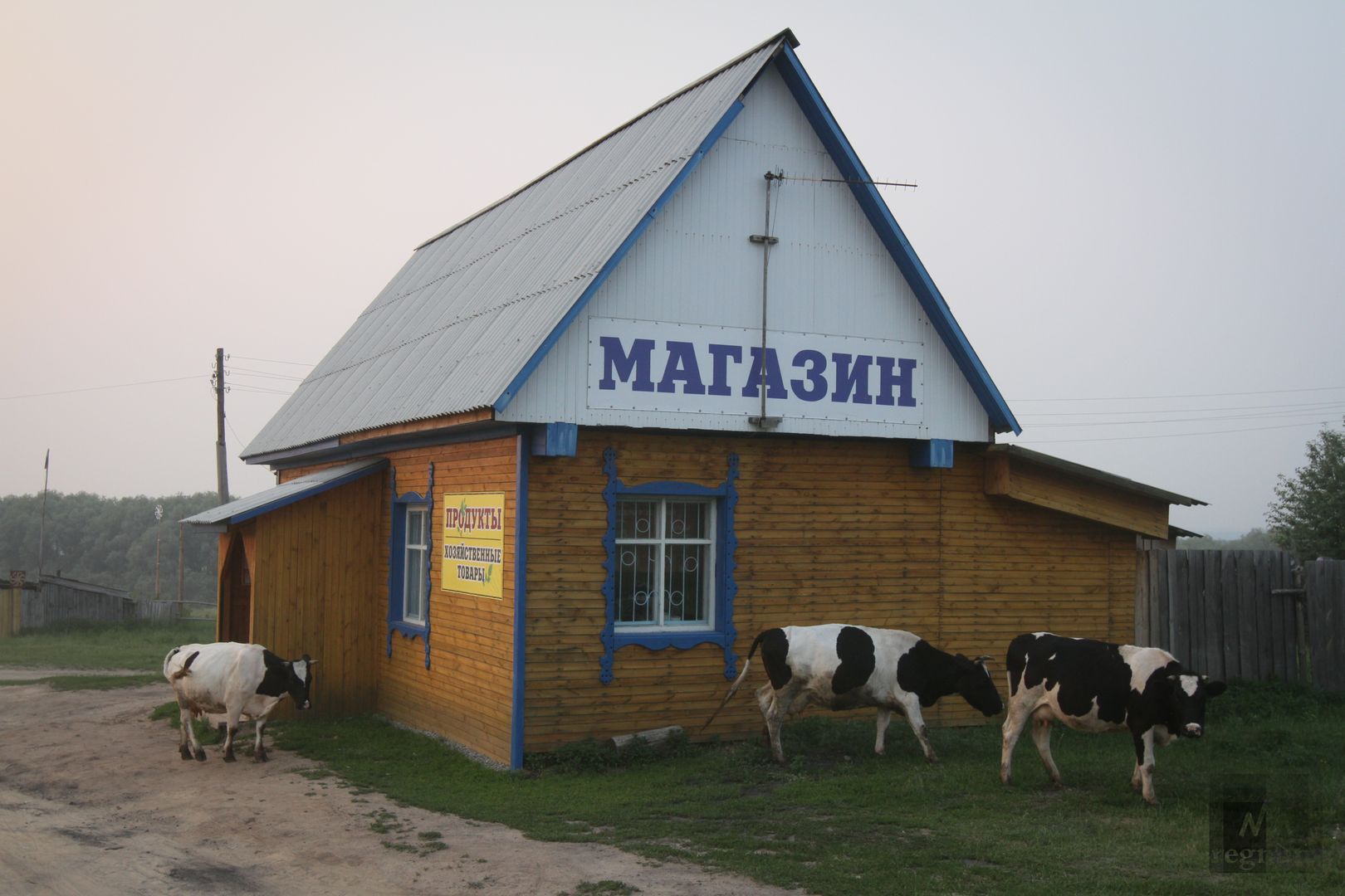 Магазин в деревне «Окунево», 2012