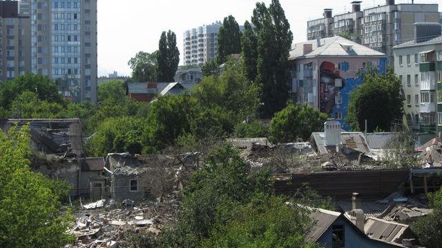 В эпицентре разрушений. Белгород, 03.07.2022 г.