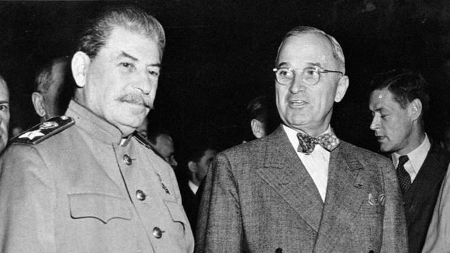 Иосиф Сталин и Гарри Трумэн