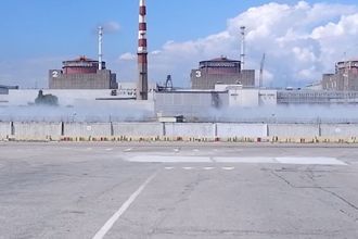 Запорожская АЭС после обстрела со стороны ВСУ