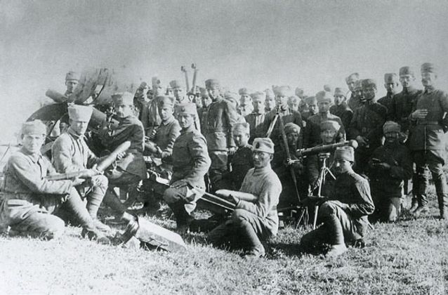 Турецкие артиллеристы, август 1922