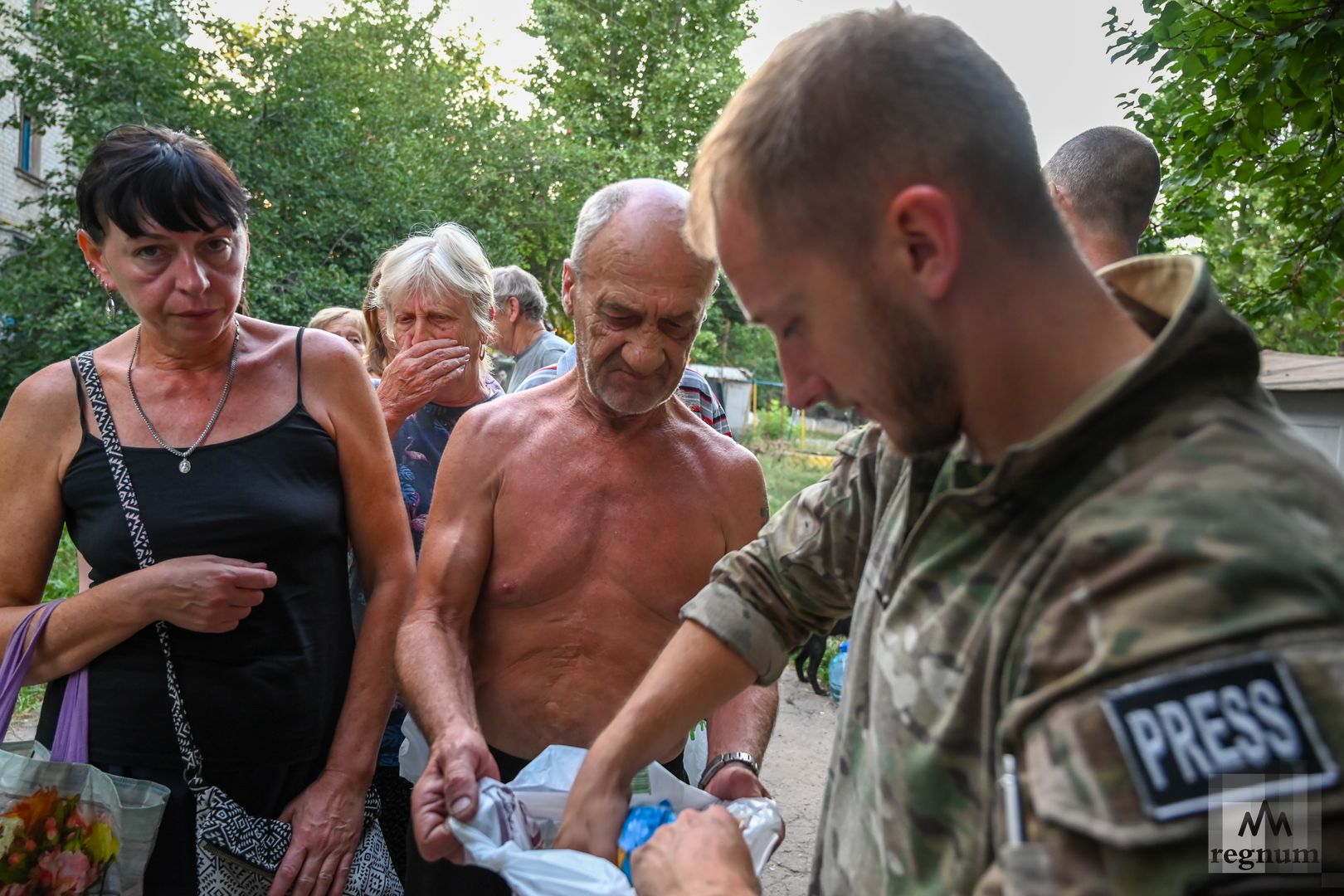 Гуманитарный проект «Буханка» помогает нуждающимся жителям Донбасса