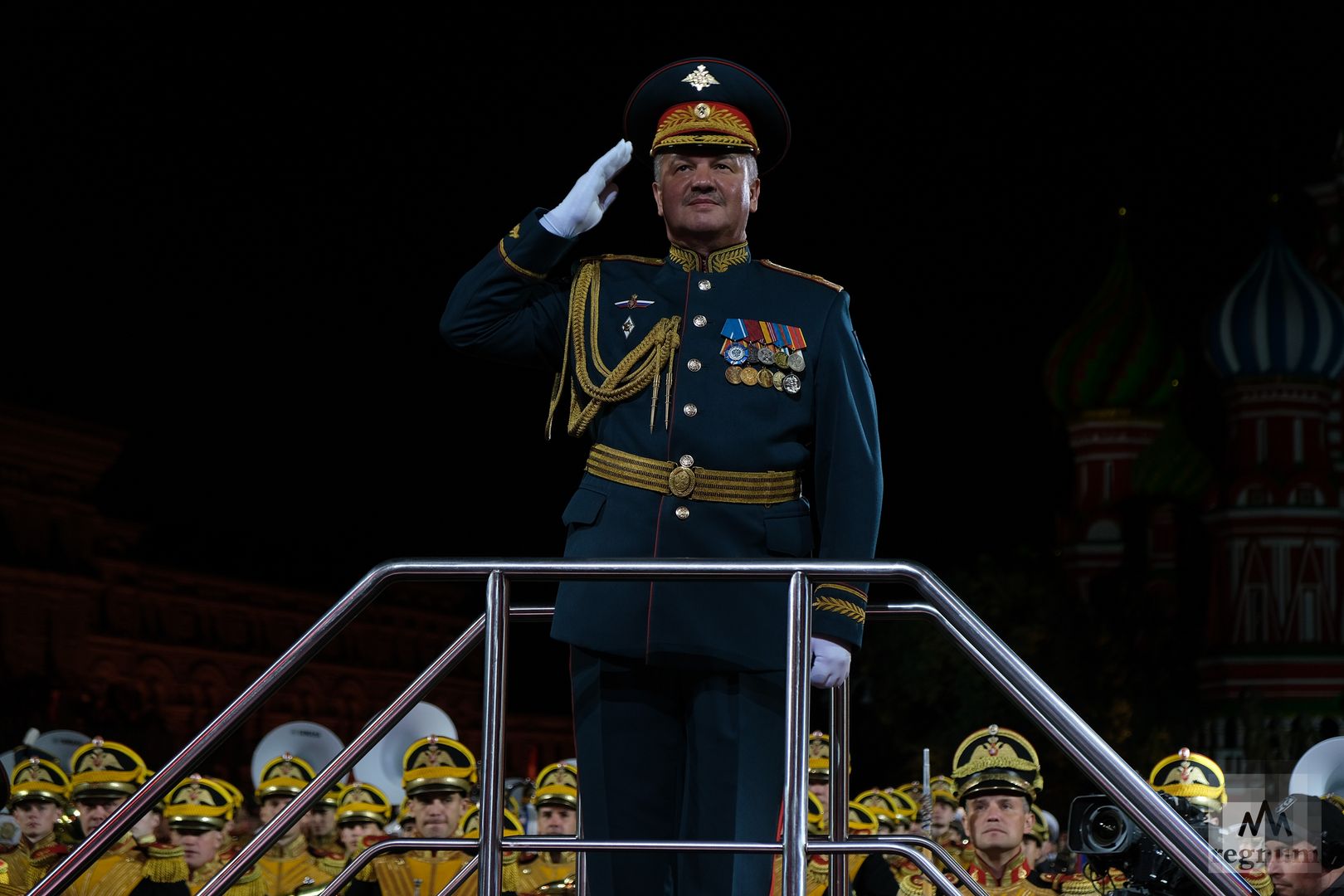 Тимофей Маякин, главный военный дирижер ВС России, генерал-майор, музыкальный руководитель фестиваля