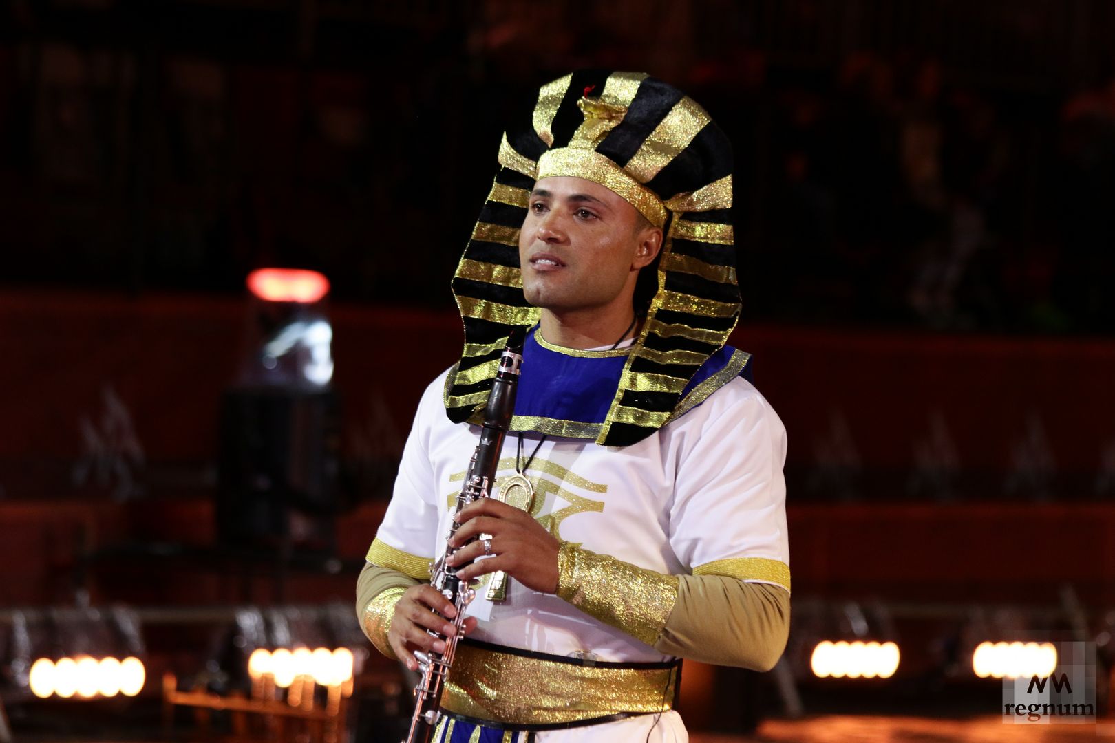 Выступление военного симфонического оркестра Египта