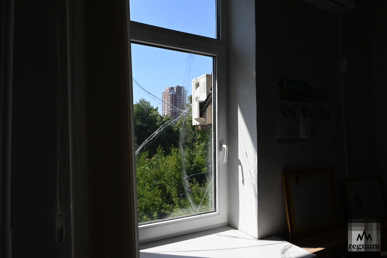 Окно Донецкого национального технического университета
