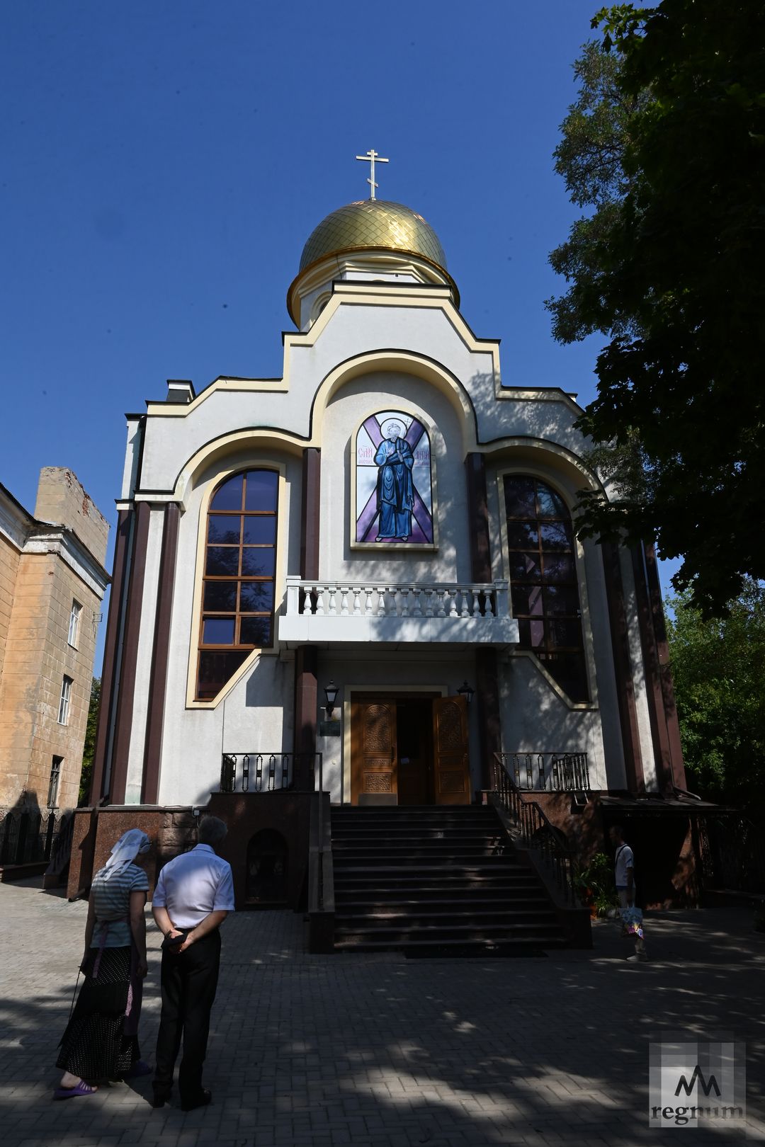 Храм в честь святого апостола Андрея Первозванного, расположенный на территории университета