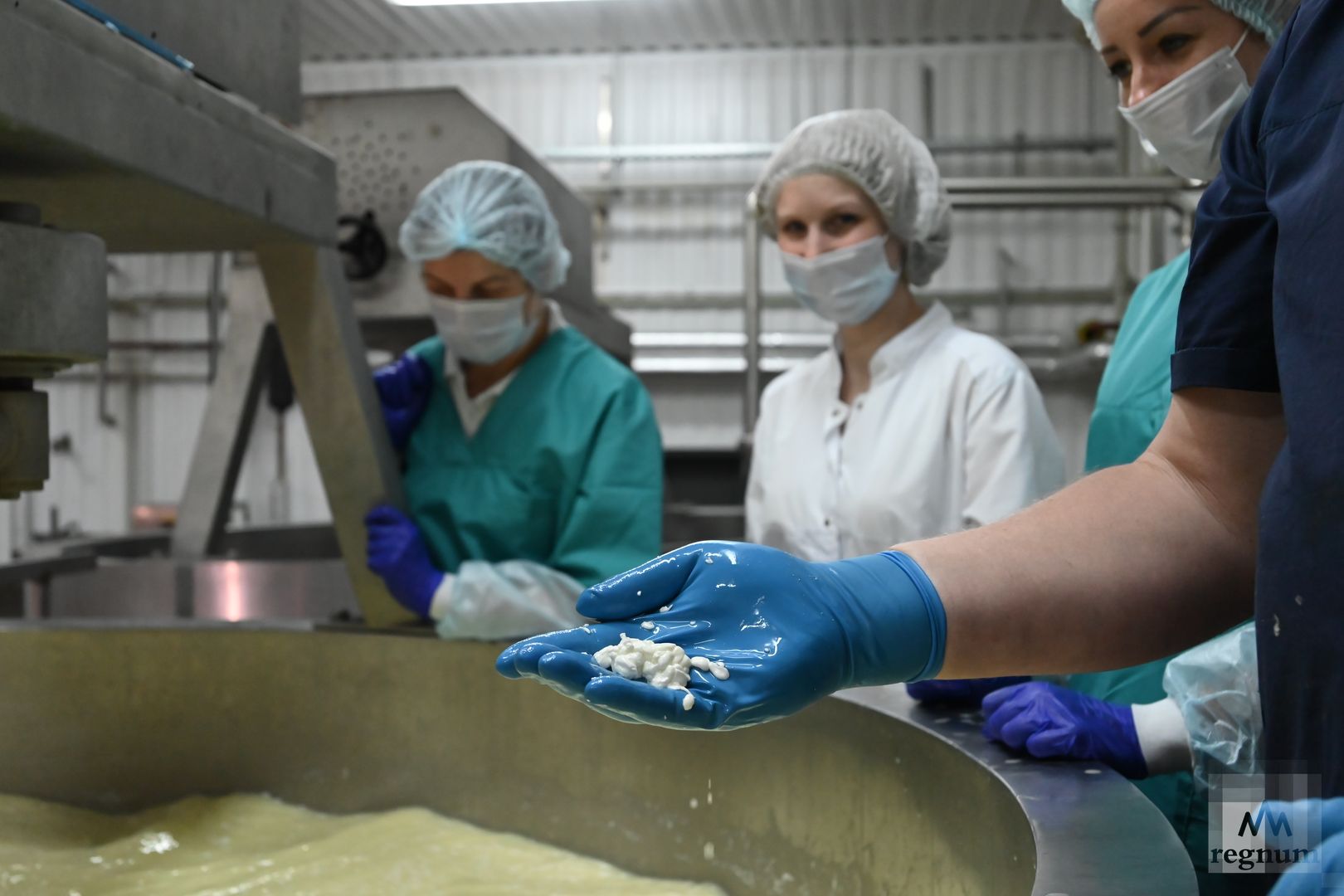 Процесс производства сыра