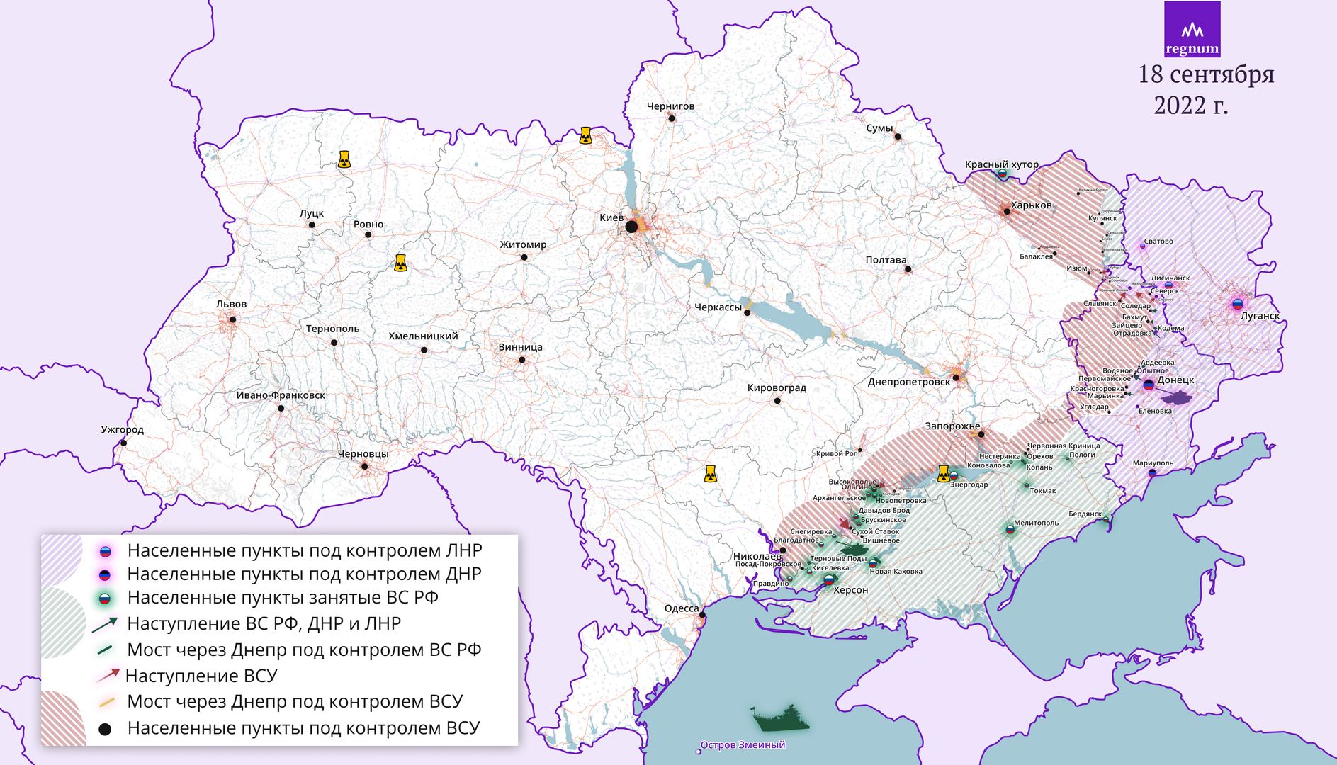 Николаевская область карта боевых действий