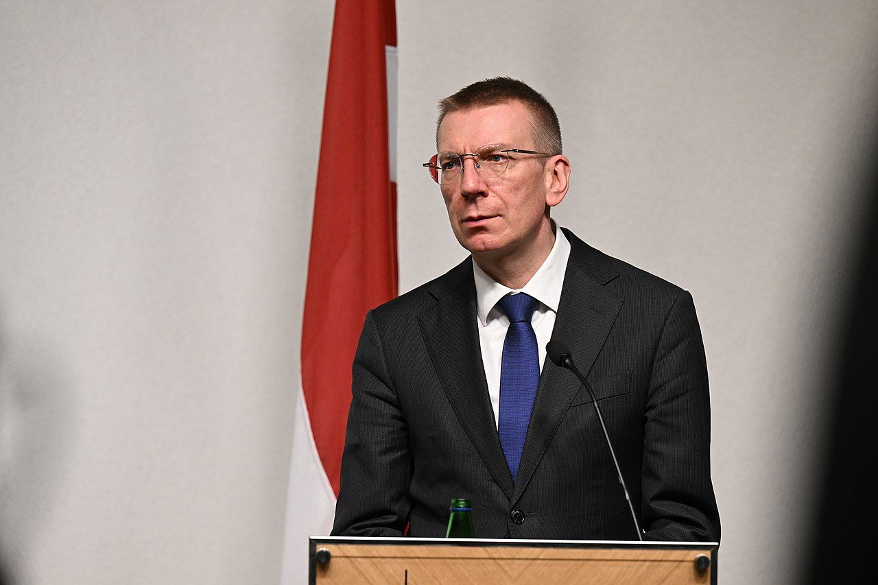 Министр иностранных дел латвии эдгарс ринкевичс фото