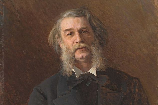 Иван Крамской. Дмитрий Григорович в 1876 году (фрагмент)
