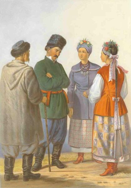 Густав-Теодор Паули. Этнографическое описание народов России, Малороссы, 1 января 1857 года.
