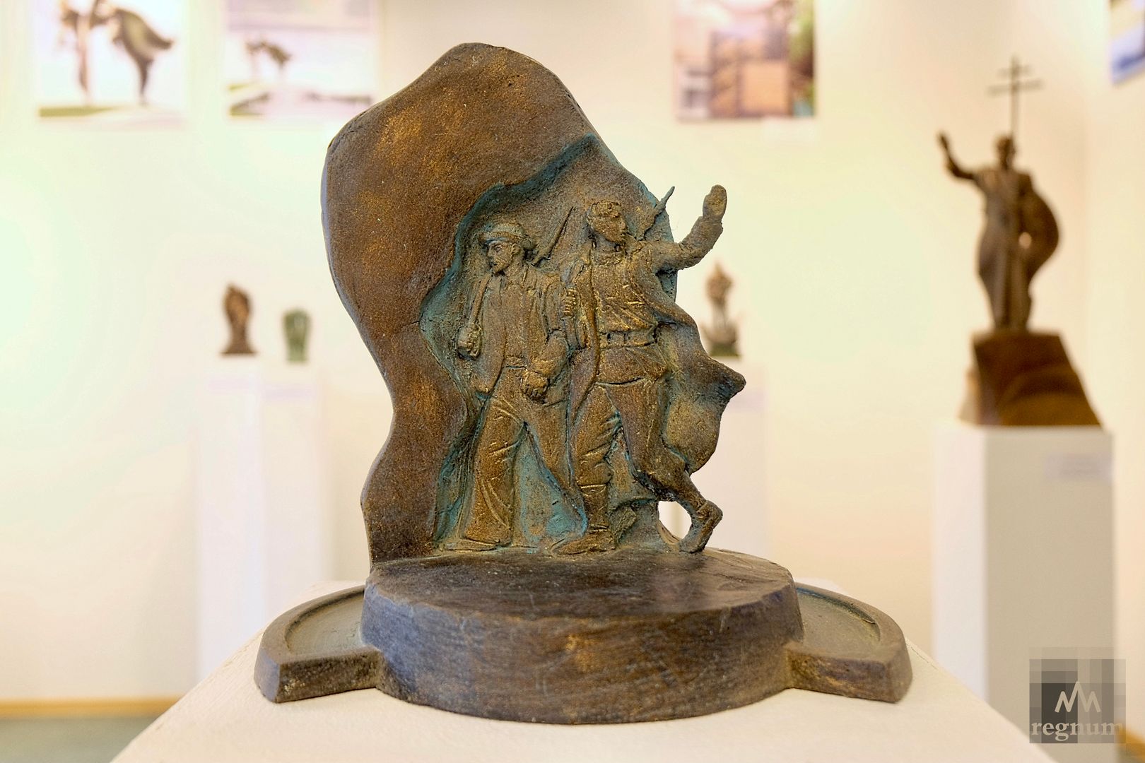 Выставка скульптора Елены Безбородовой «Наше Отечество»