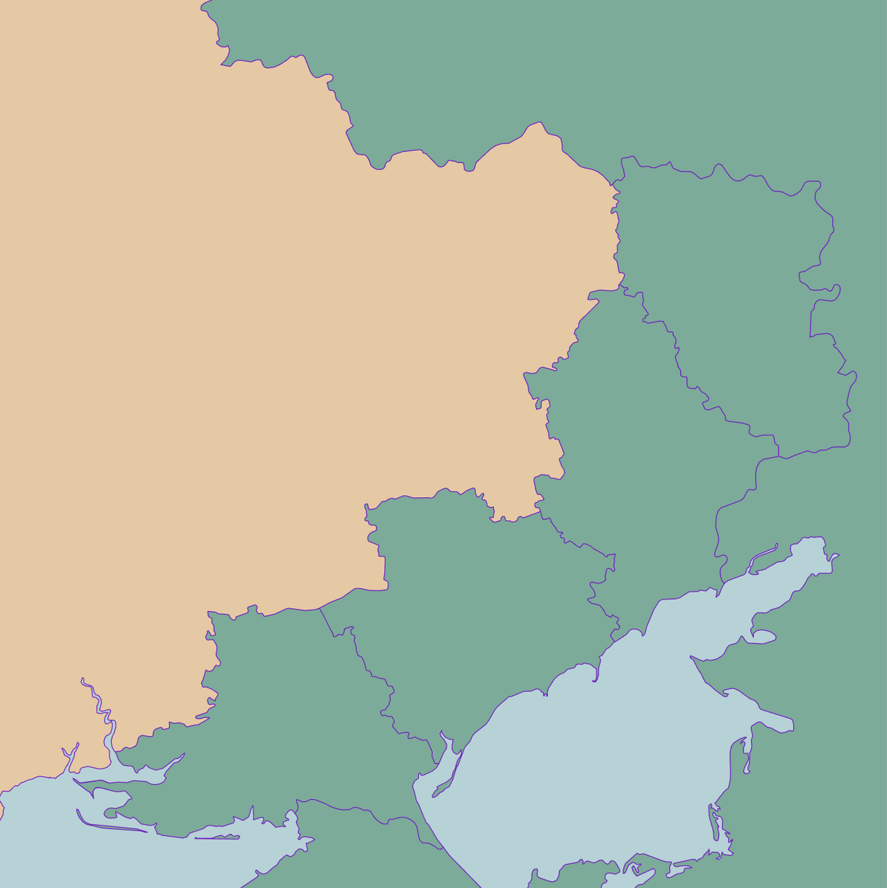 Херсонская, Запорожская области. ЛНР и ДНР. Регионы воссоединившиеся с Россией