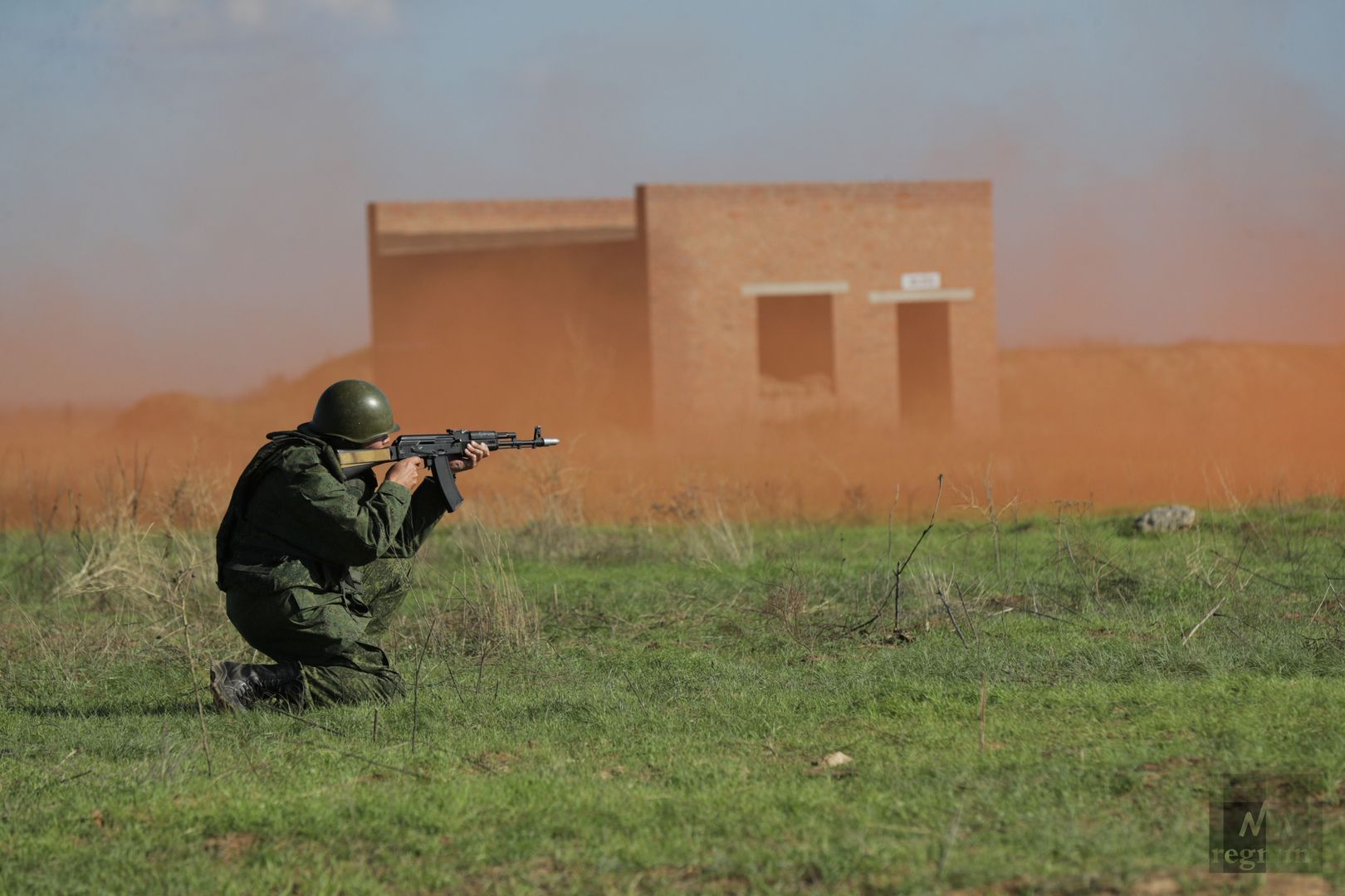 Отработка одиночной огневой подготовки