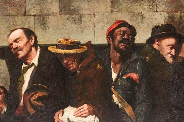 Антонио Даттило-Руббо. В бедности с кем не поведёшься. 1905