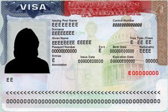 Американская виза