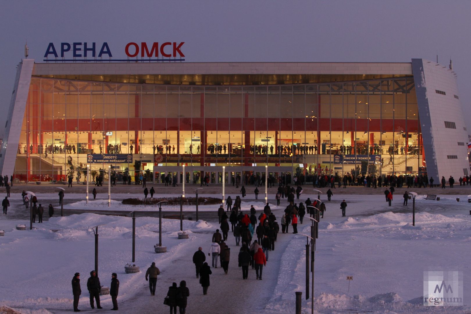 «Арена Омск», которая была запущена в 2007 году и признана аварийной в 2018 году