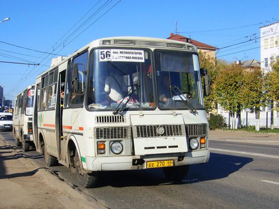 Автобус в Костроме