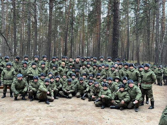 Мобилизованные из Тувы прошли подготовку в Новосибирске