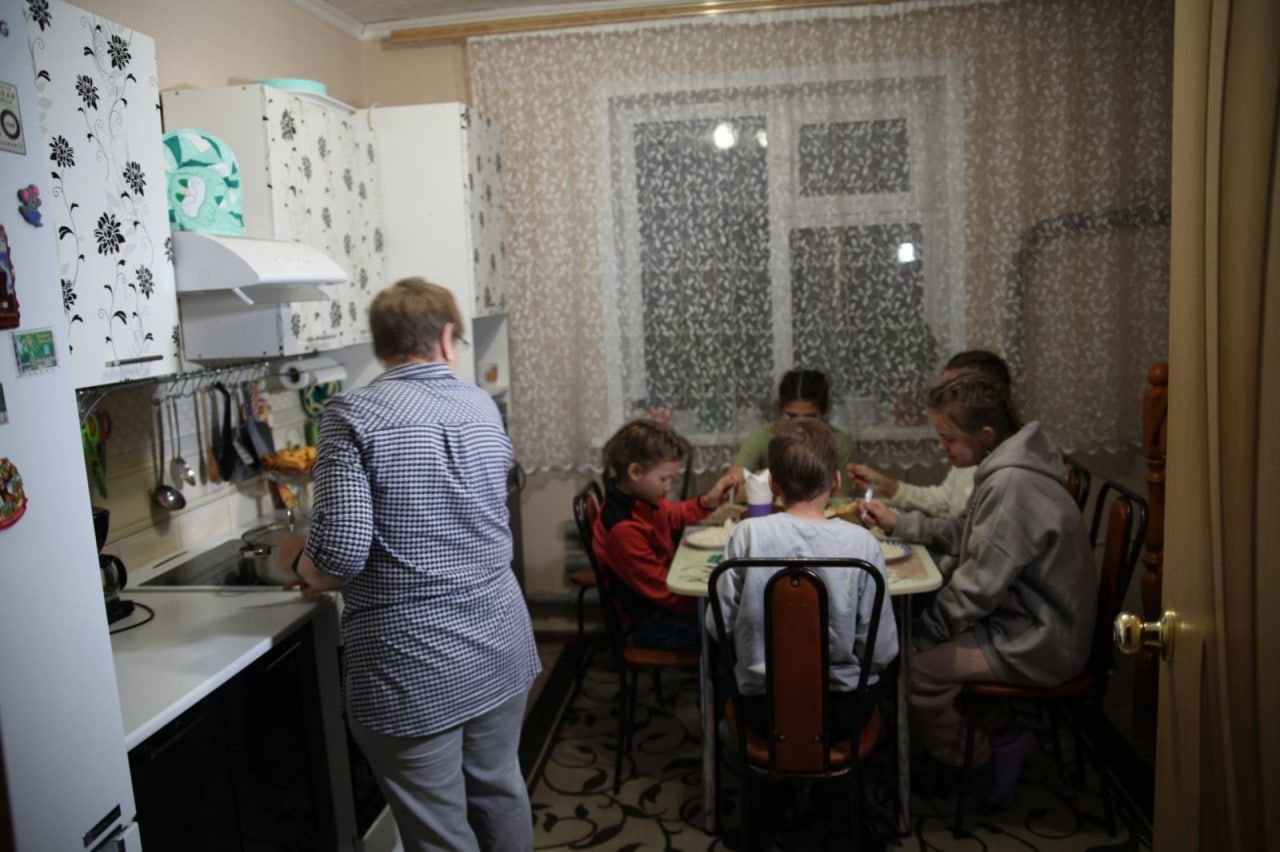 Семьи в которых живут дети сироты из Донбасса