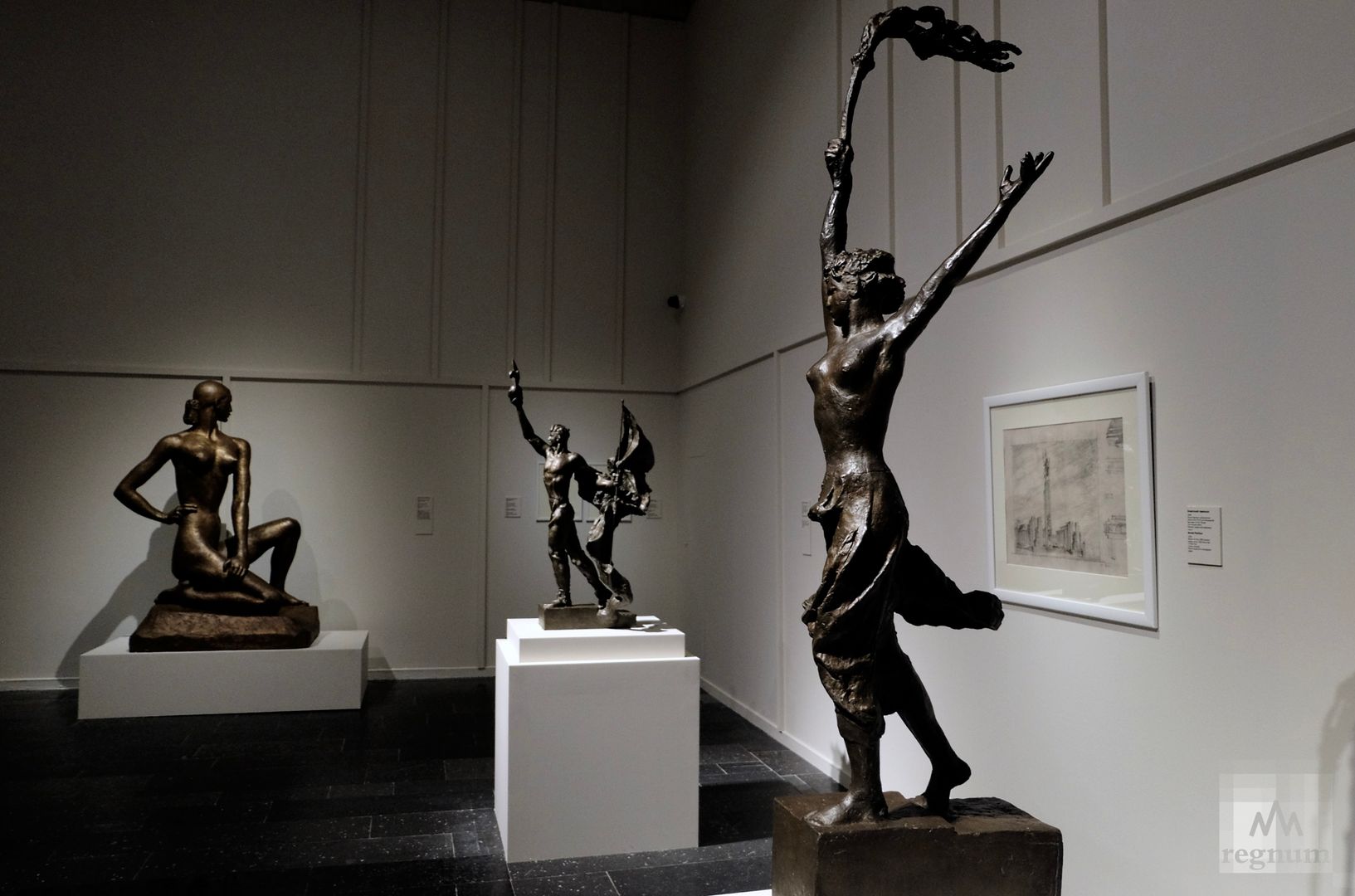 Скульптуры Ивана Шадра на выставке