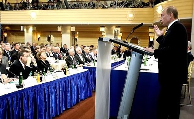 Выступление Владимира Путина на 43-й Мюнхенской конференции по вопросам безопасности