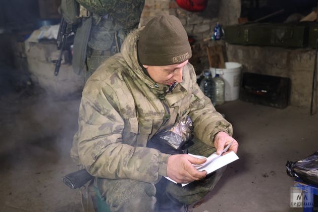 Письма поднимают боевой дух, военные говорят, что будут гнать врага далеко за горизонт России