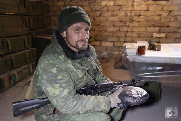 Бойцы говорят, что мечтают встретить следующий Новый год в спокойных и безопасных городах Донбасса