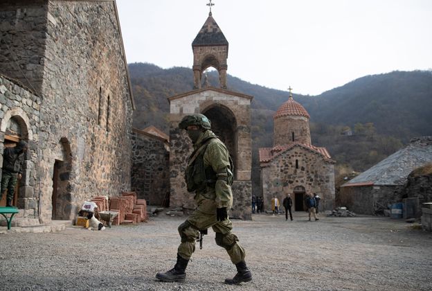 Российский миротворец в Нагорном Карабахе