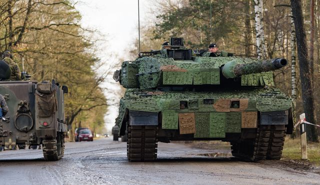 Танк Leopard 2 A7V