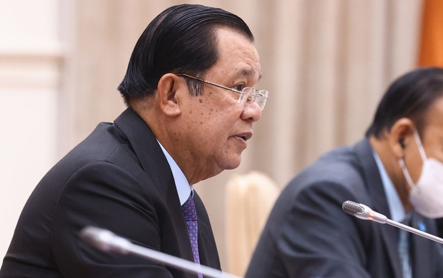 Премьер-министр Королевства Камбоджа Хун Сен